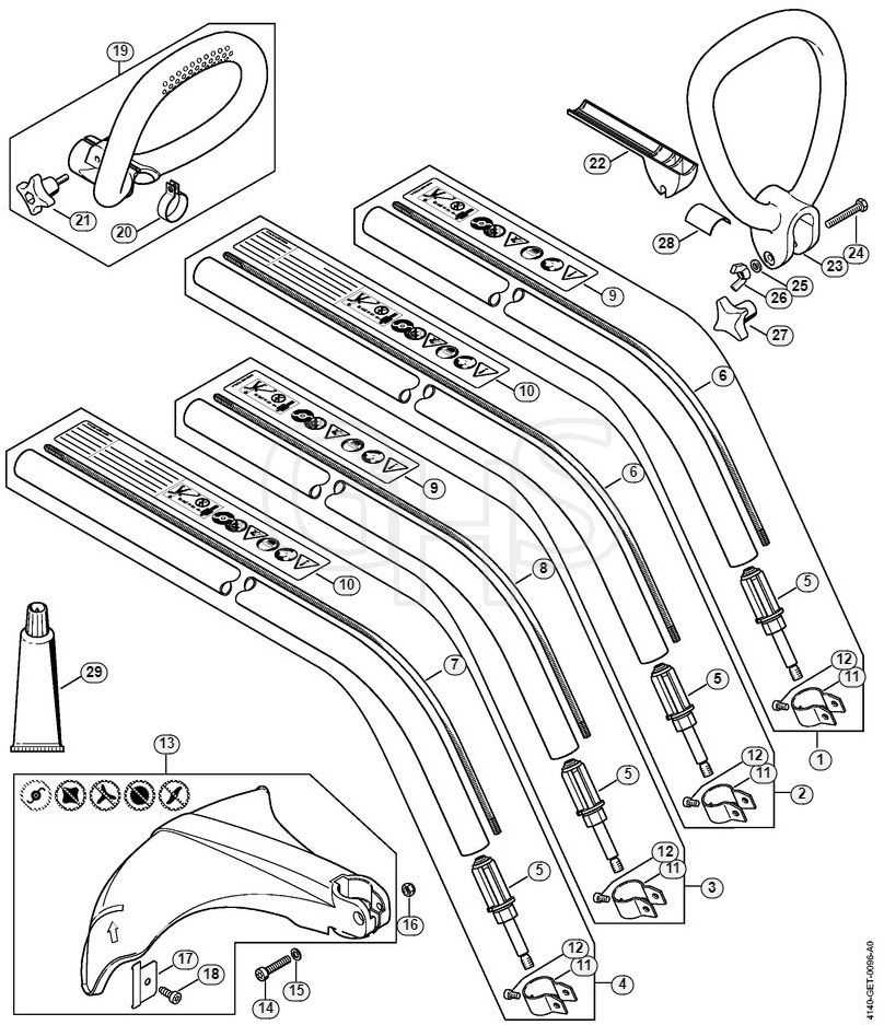 stihl fs 45 parts diagram