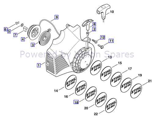 stihl bg55 parts diagram