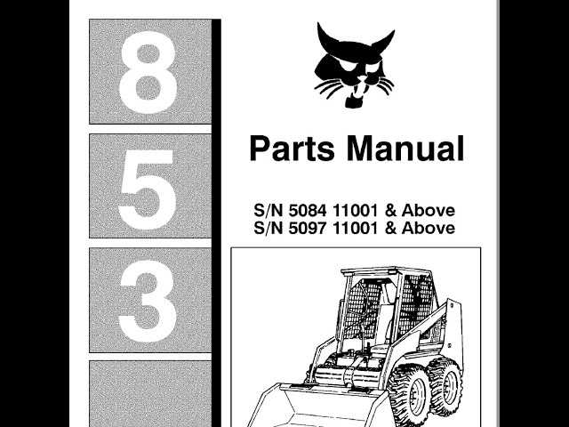 bobcat 863 parts diagram