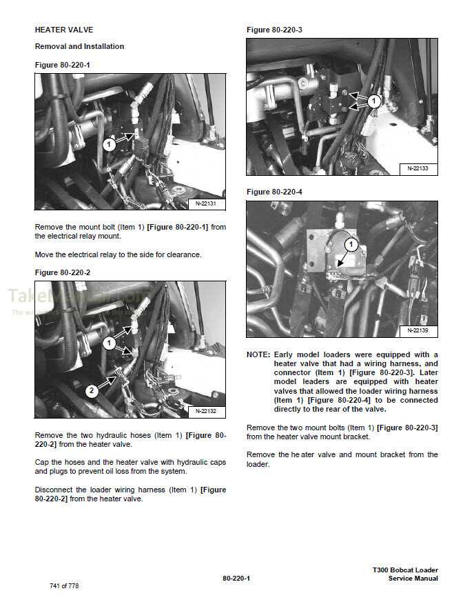 bobcat t300 parts diagram