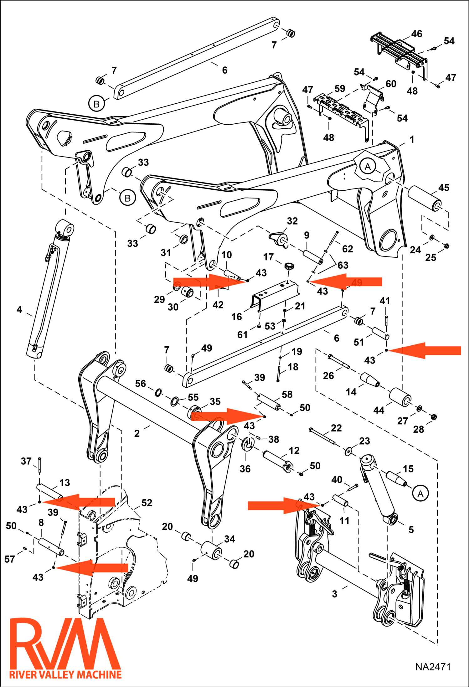 bobcat t300 parts diagram