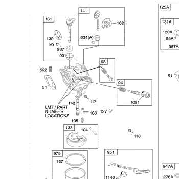 briggs and stratton 31c707 parts diagram