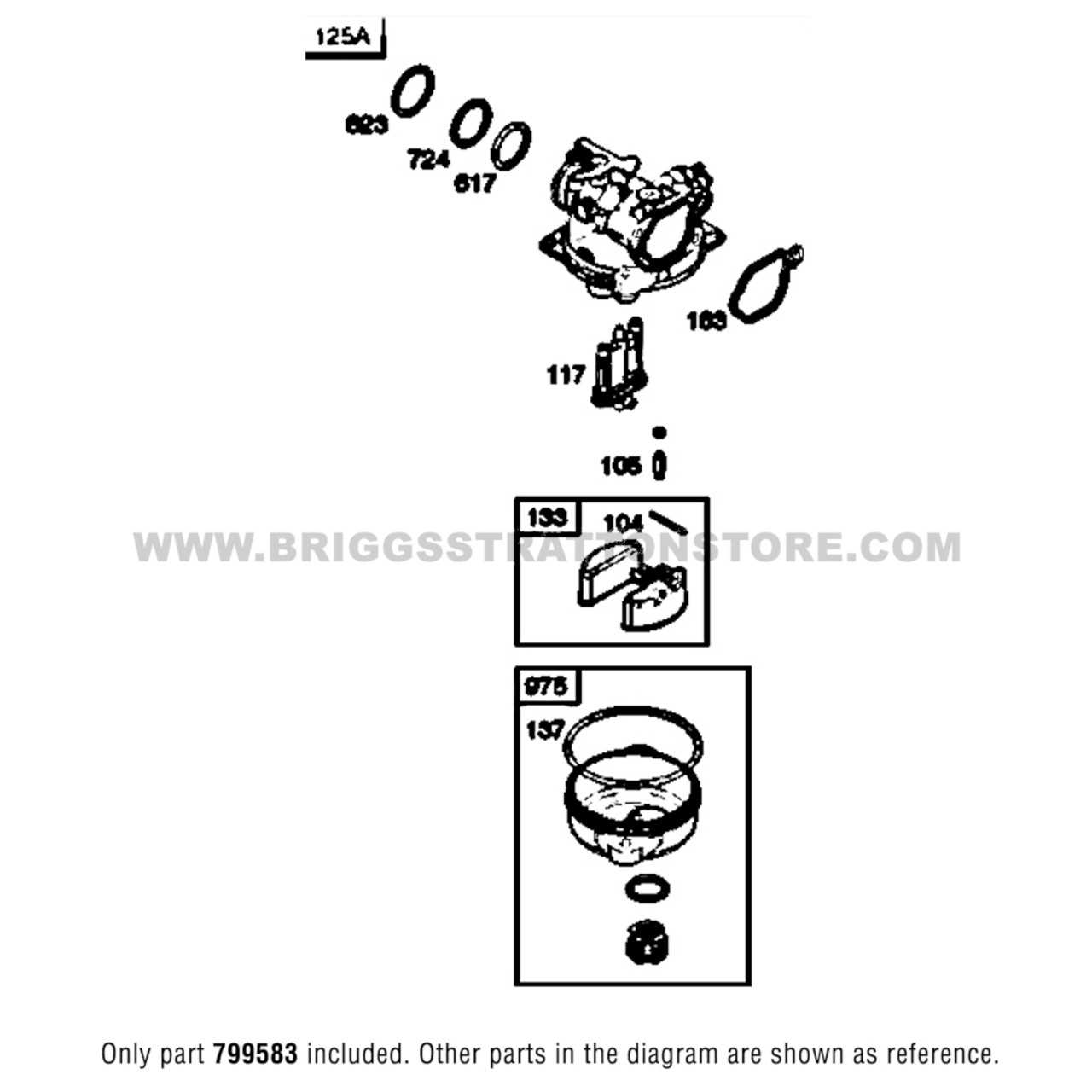 briggs and stratton 500e series parts diagram