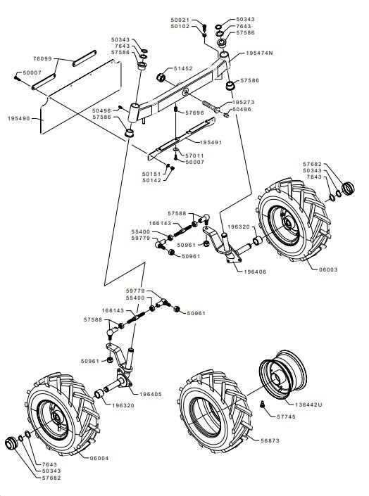 axle parts diagram