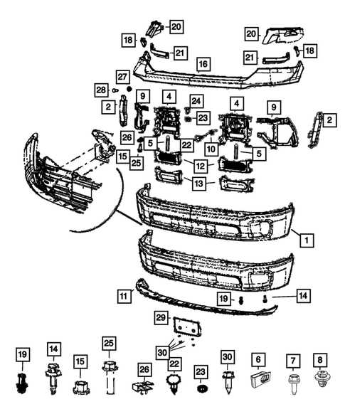 dodge ram front end parts diagram