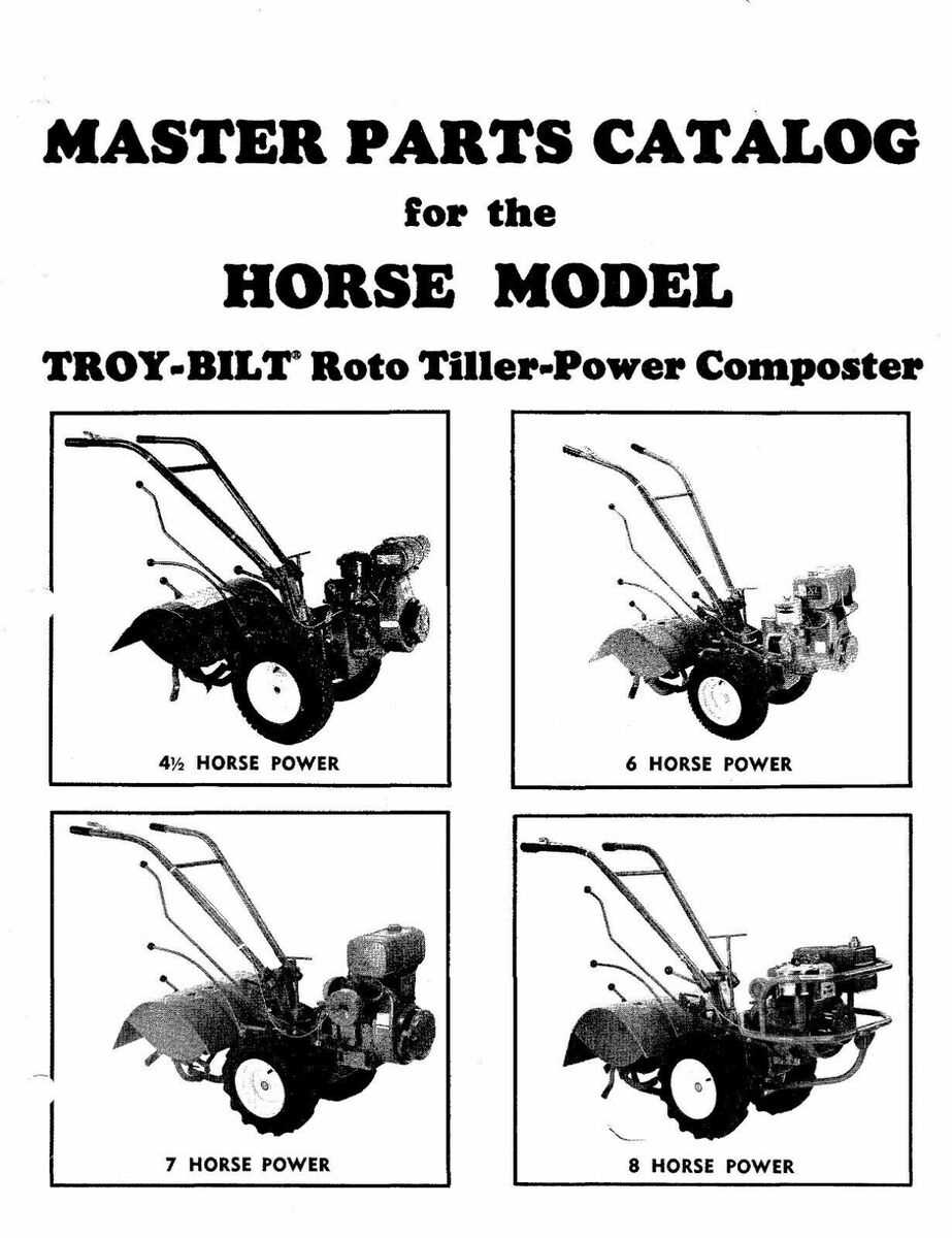 caroni tiller parts diagram