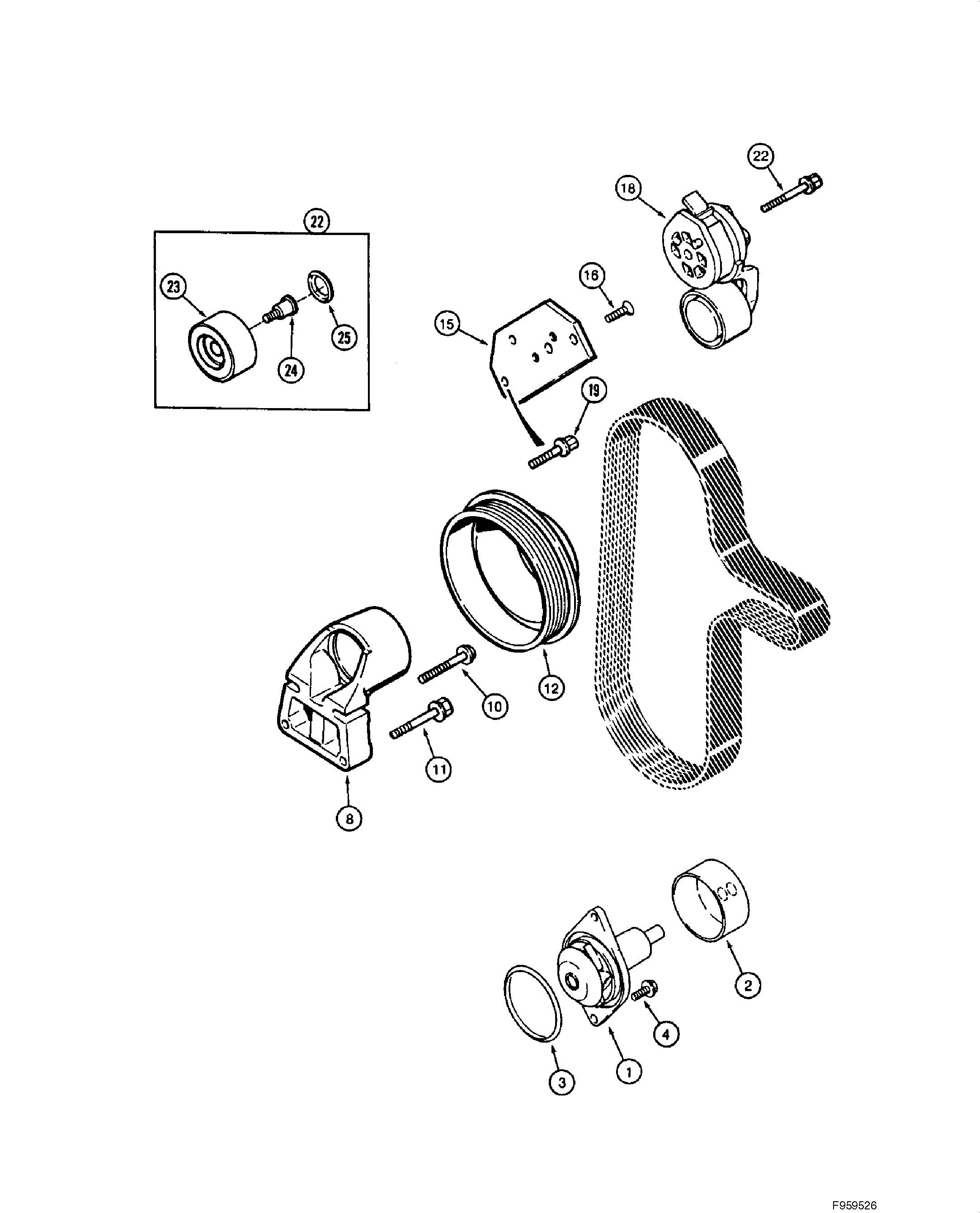 case 1840 skid steer parts diagram