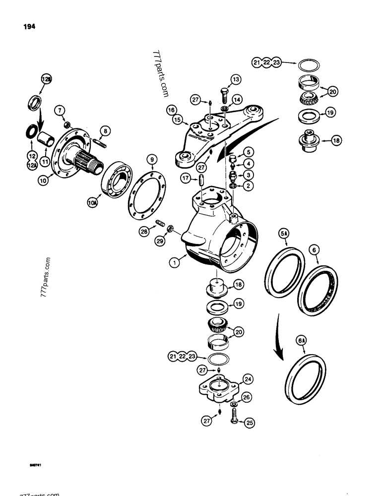 case 580d parts diagram