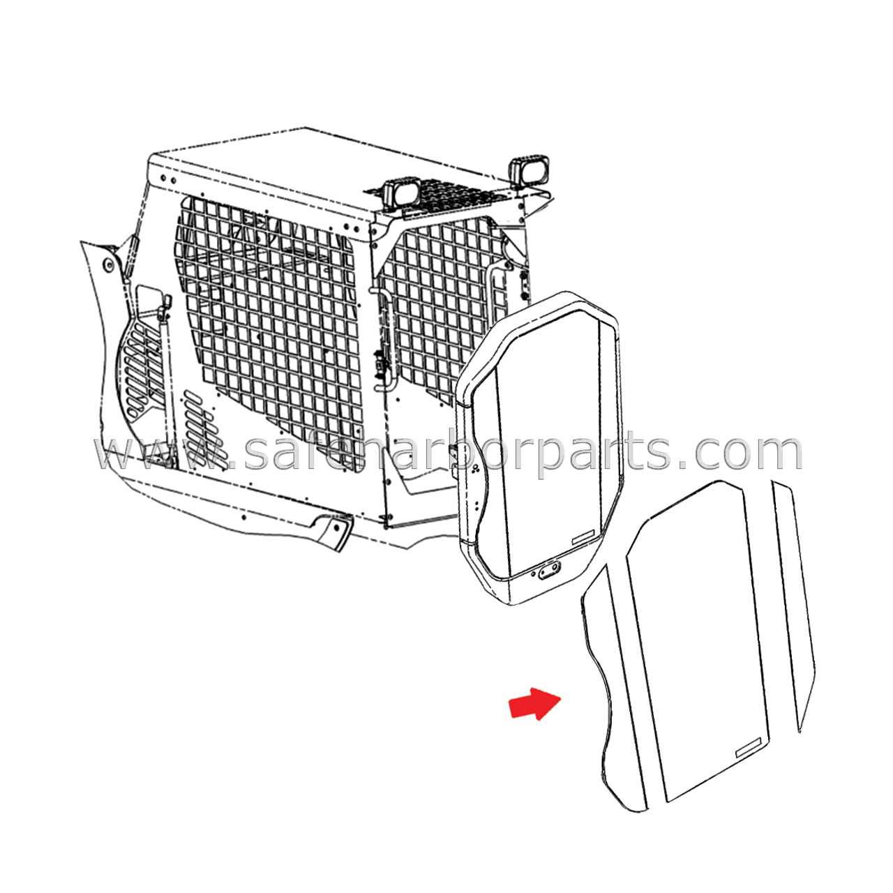 cat 247b parts diagram