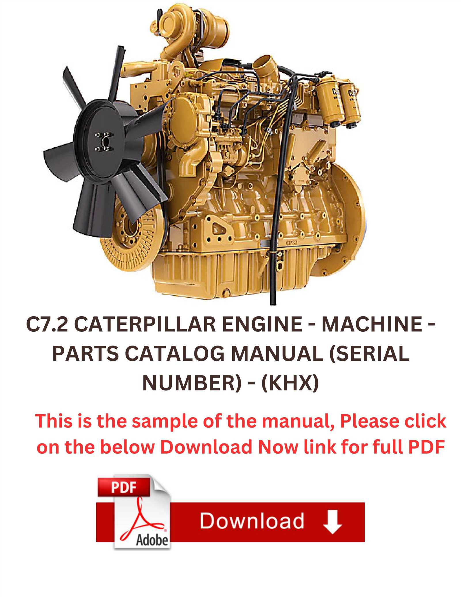 caterpillar c7 engine parts diagram