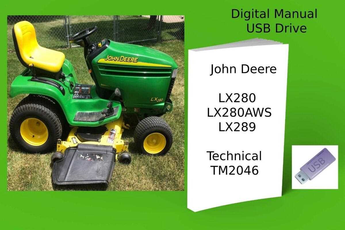 john deere lx280 parts diagram