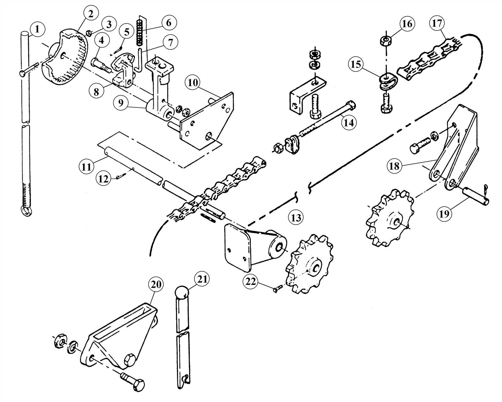 ratchet parts diagram