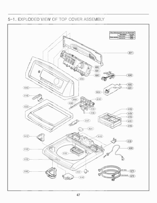 lg dryer parts diagram