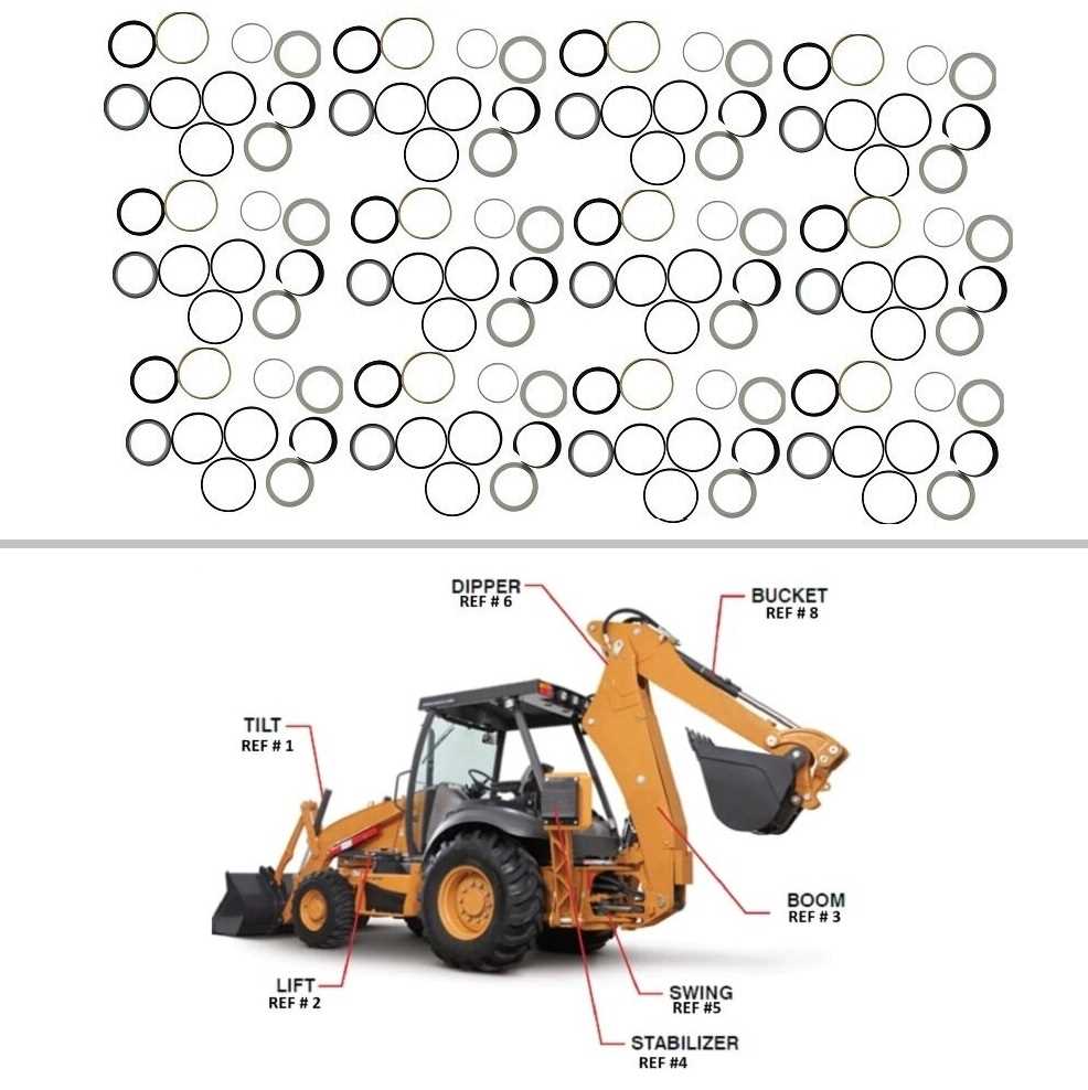 hydraulic case 580 backhoe parts diagram