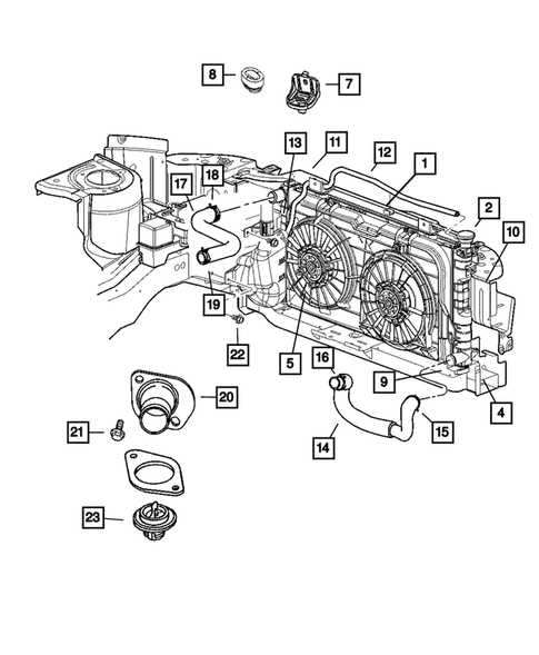 chrysler town and country parts diagram