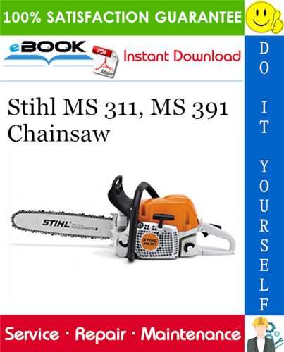 stihl ms311 parts diagram