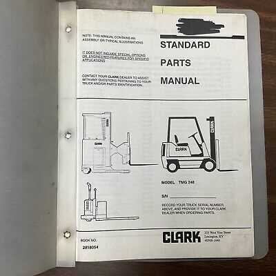 clark c500 forklift parts diagram