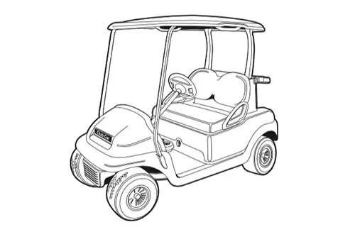 club car parts diagram front end