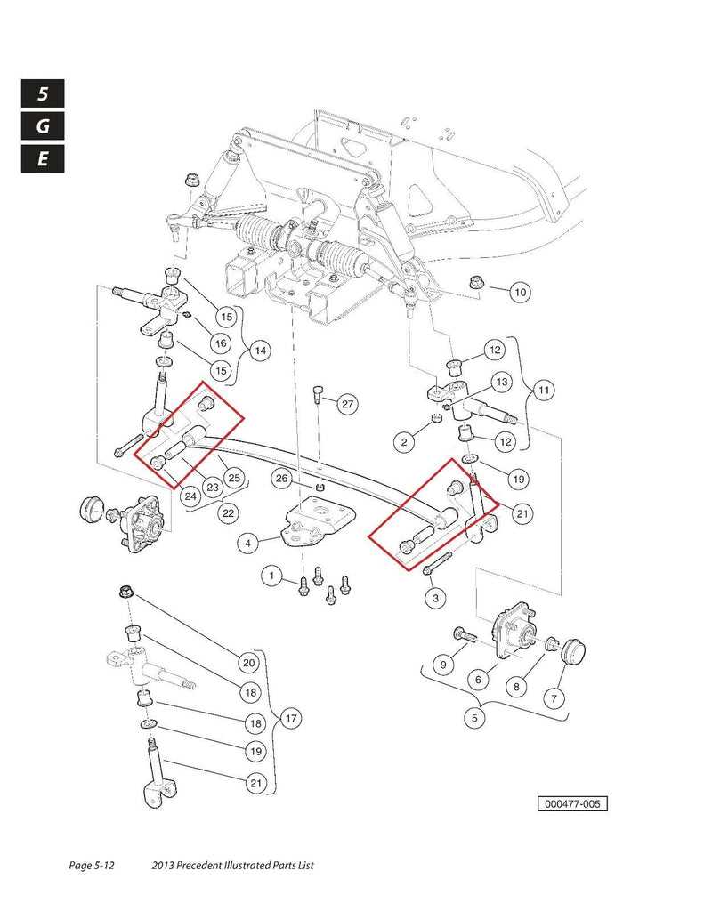 club car precedent parts diagram