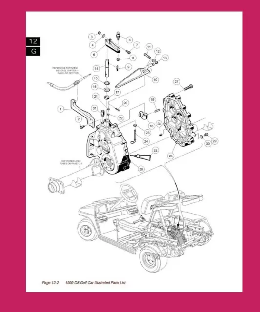 club car precedent parts diagram