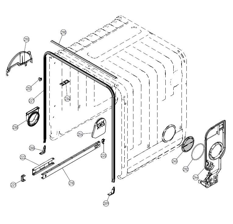 whirlpool gold series dishwasher parts diagram