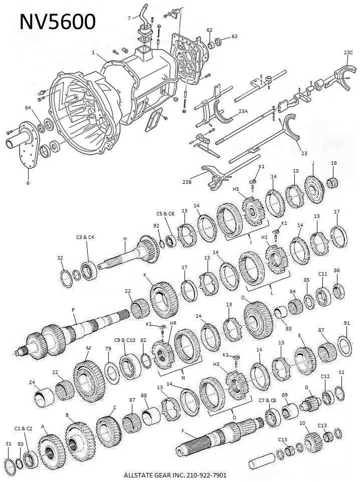 46re transmission parts diagram