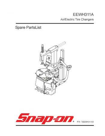 coats tire changer parts diagram