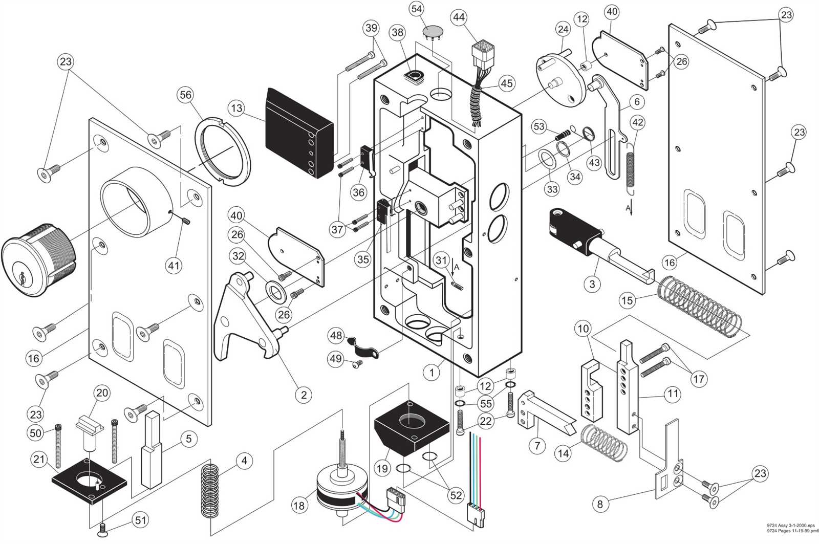 coleman evcon furnace parts diagram