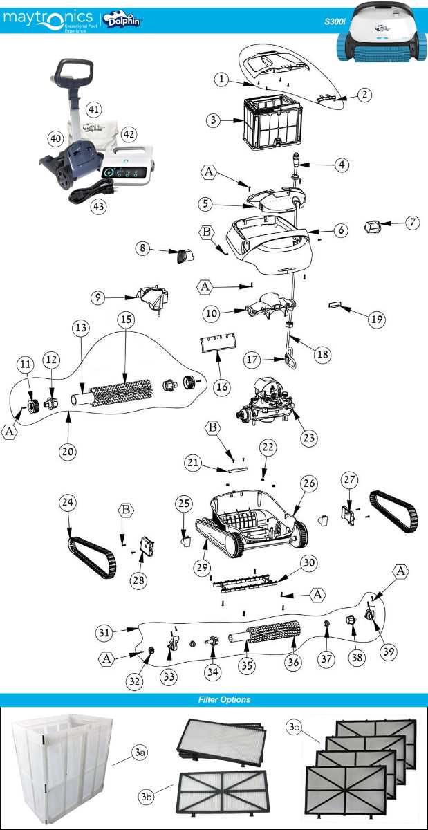 pool parts diagram