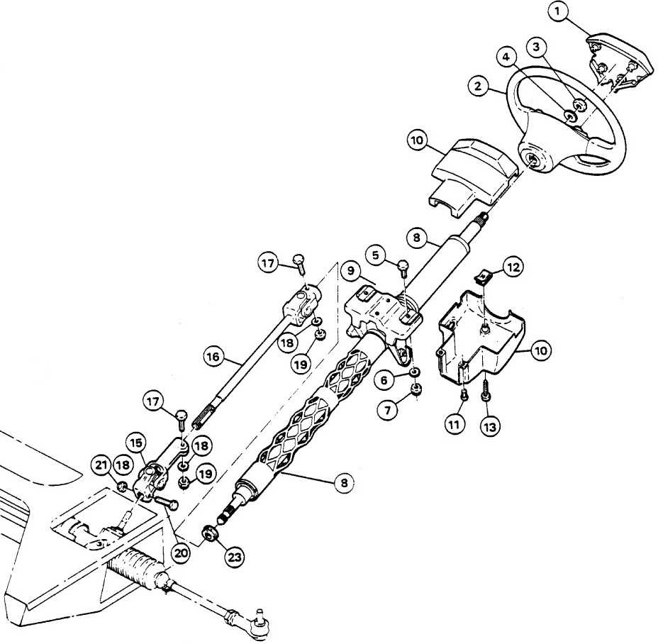 column parts diagram