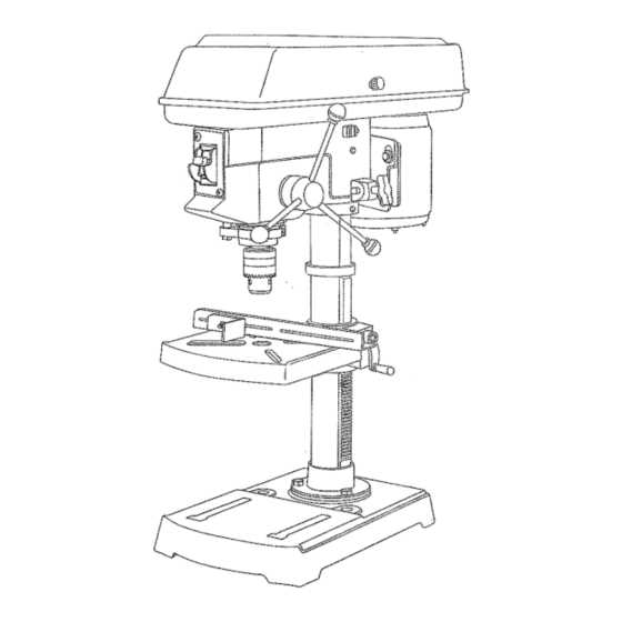 craftsman drill press parts diagram