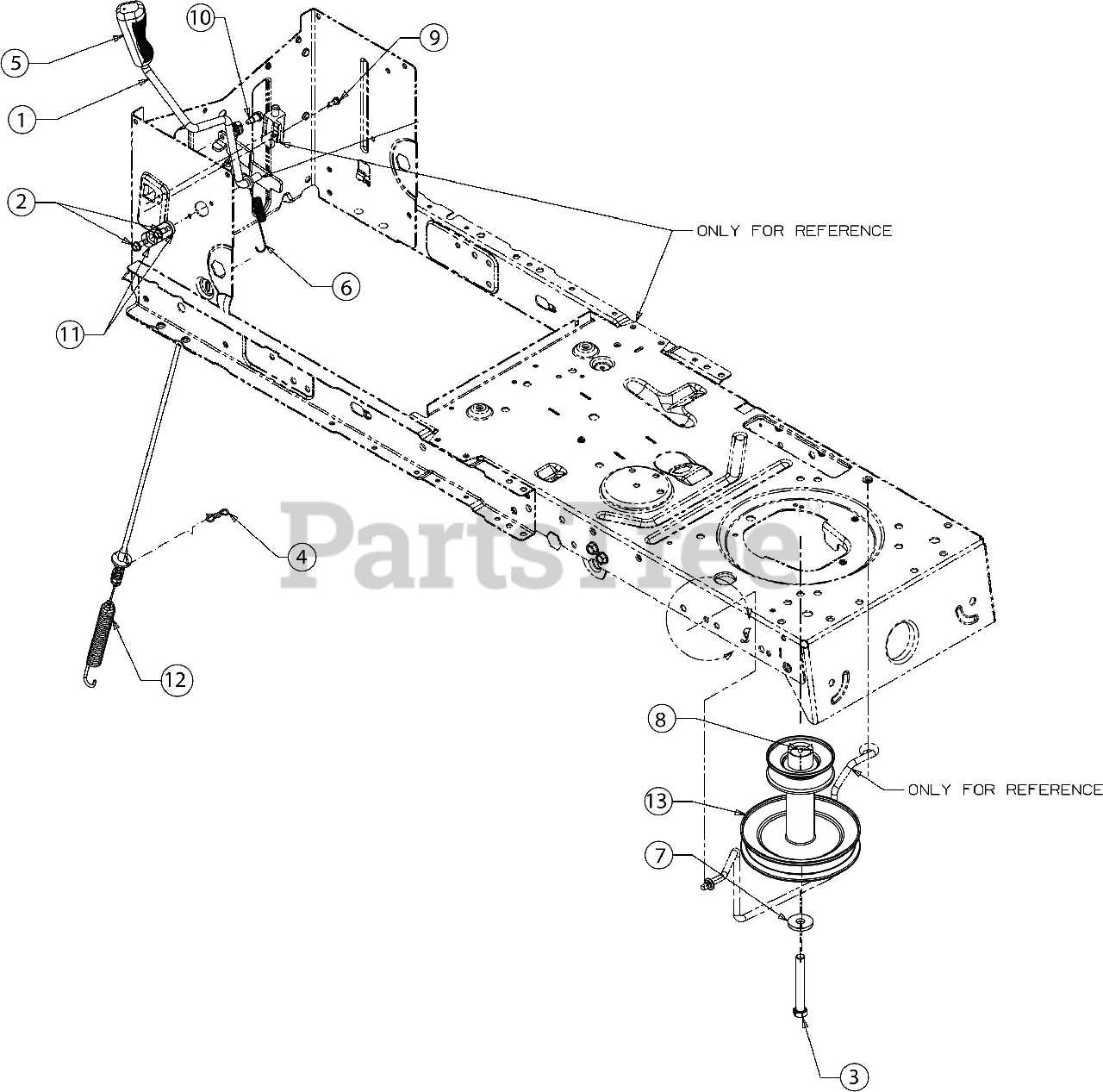 craftsman t1600 parts diagram