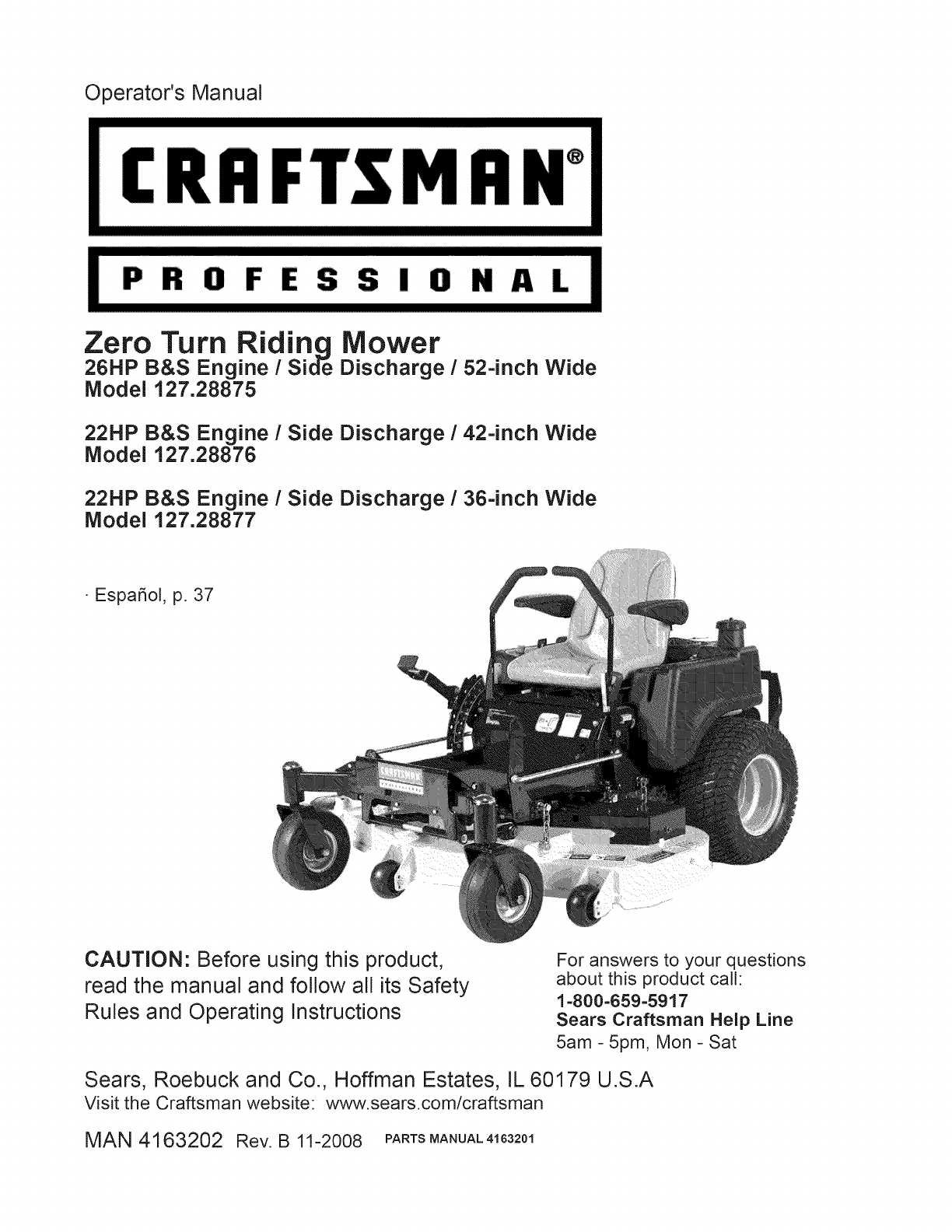 craftsman zero turn parts diagram