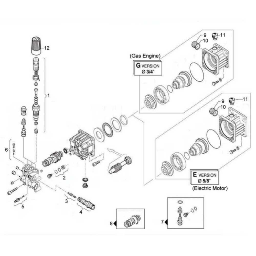 criterion washer parts diagram