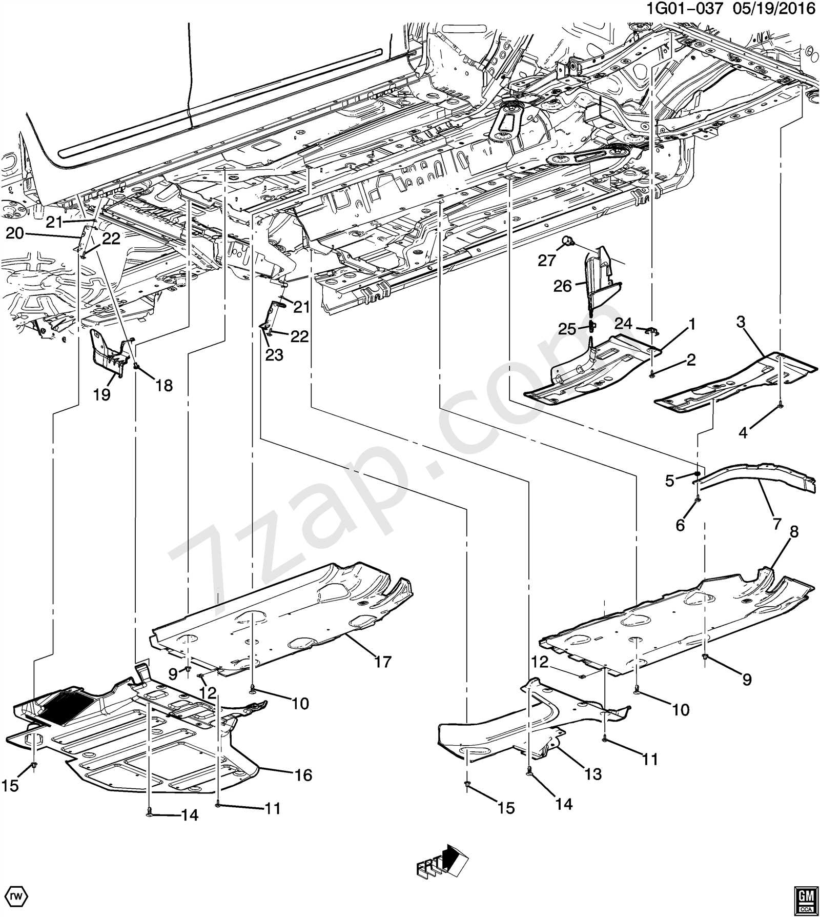 2015 chevy impala parts diagram