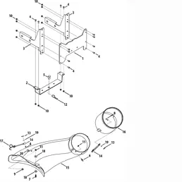 cub cadet bagger parts diagram