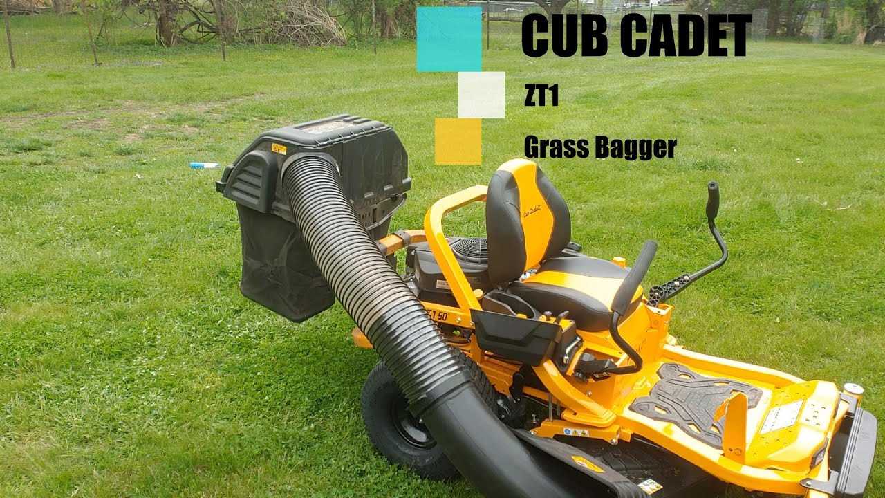 cub cadet bagger parts diagram