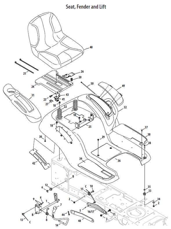 cub cadet ltx1045 parts diagram