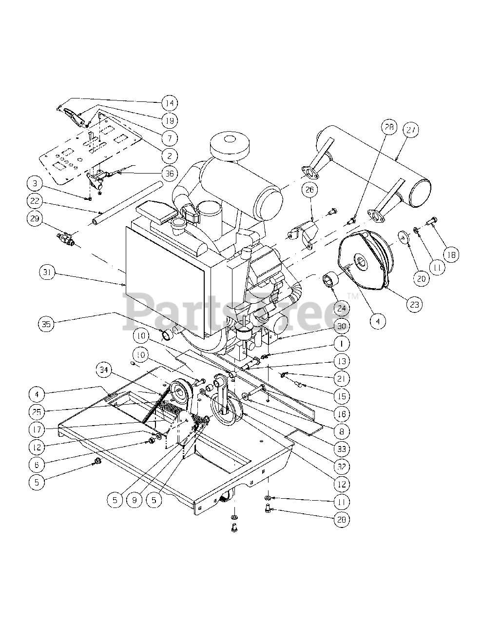 cub cadet tank m60 parts diagram