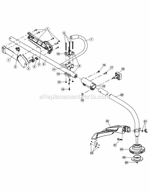 cub cadet weed eater parts diagram