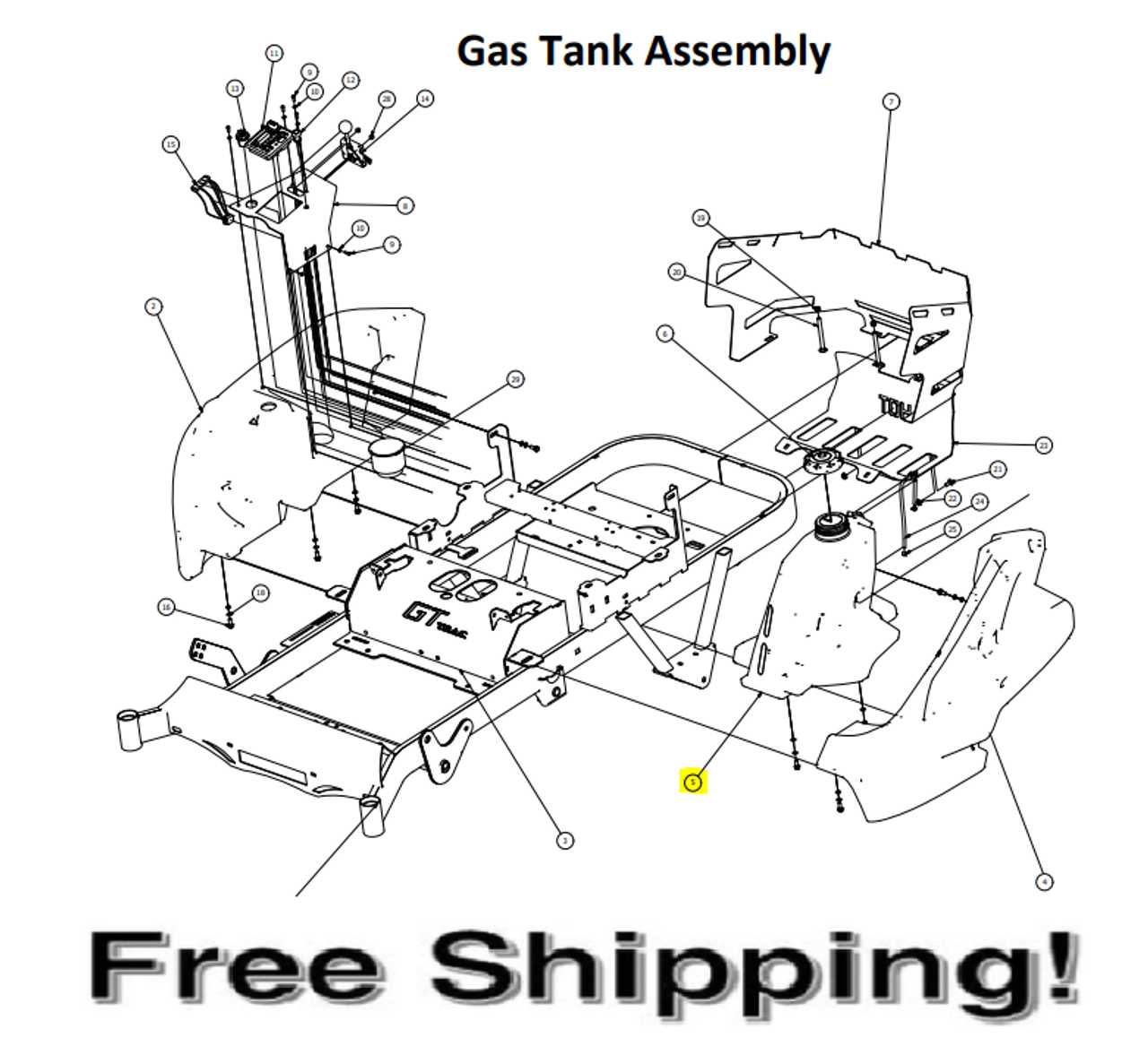 cub cadet zt1 42 parts diagram