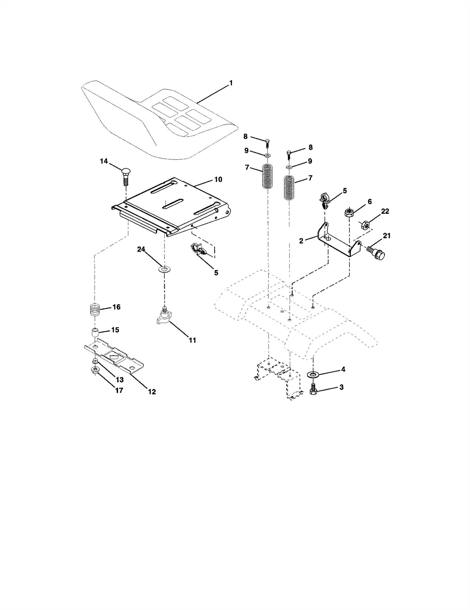 craftsman dlt 2000 parts diagram