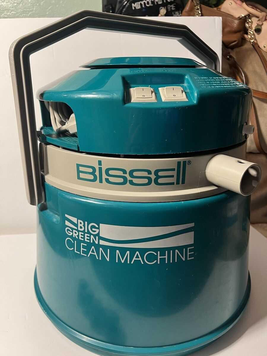 bissell big green machine parts diagram