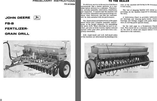 john deere van brunt grain drill parts diagram