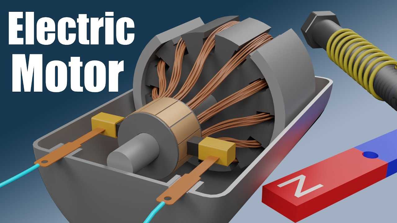 dc motor parts diagram