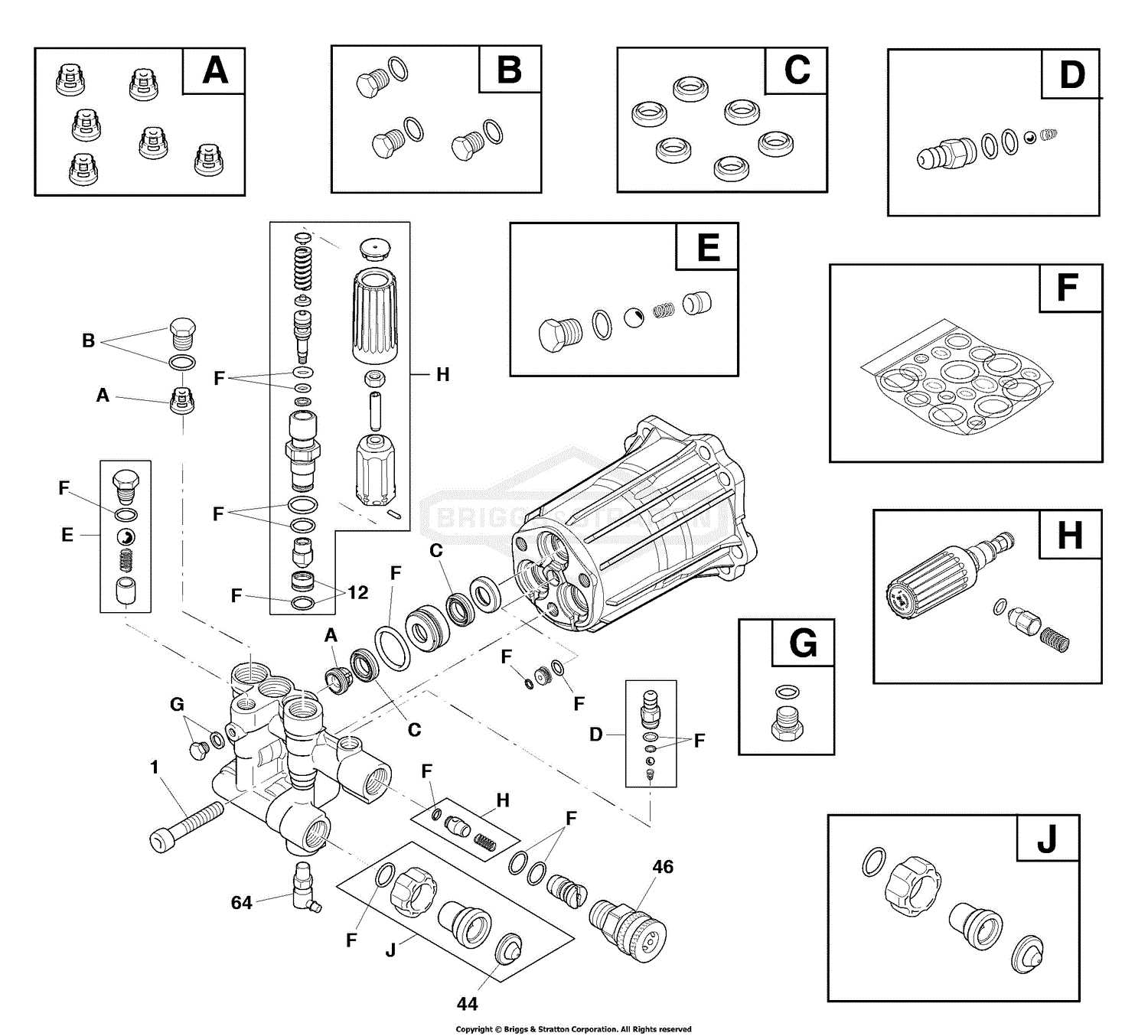 dewalt 3300 psi pressure washer parts diagram