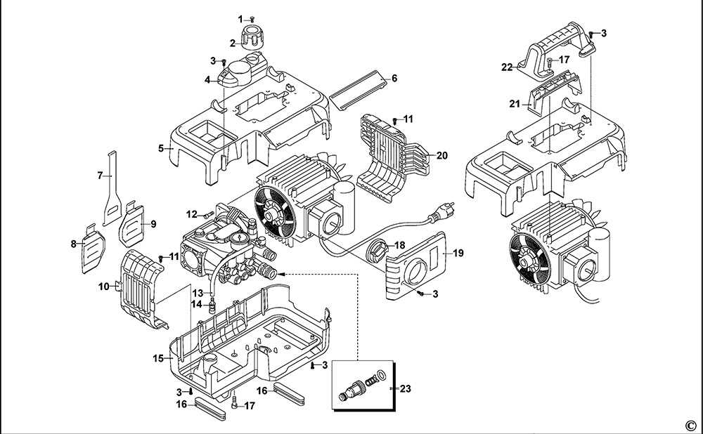 dewalt pressure washer parts diagram