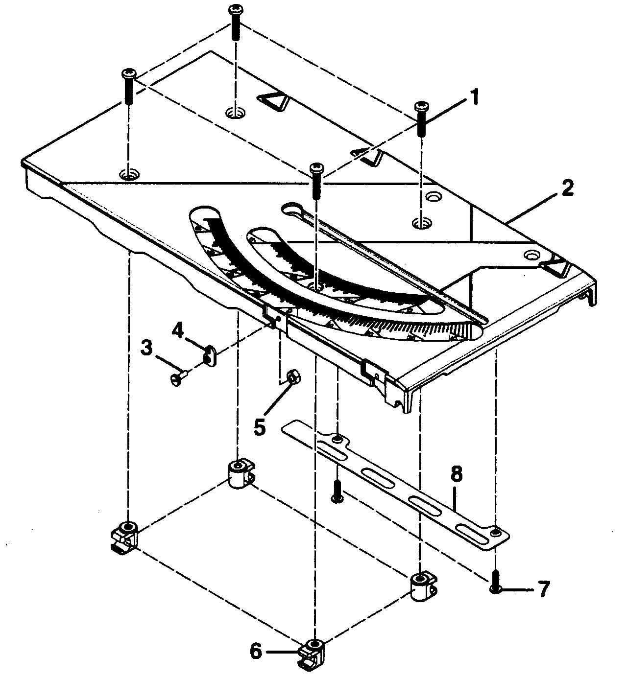 dewalt table saw parts diagram