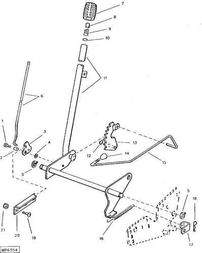 john deere 185 hydro parts diagram