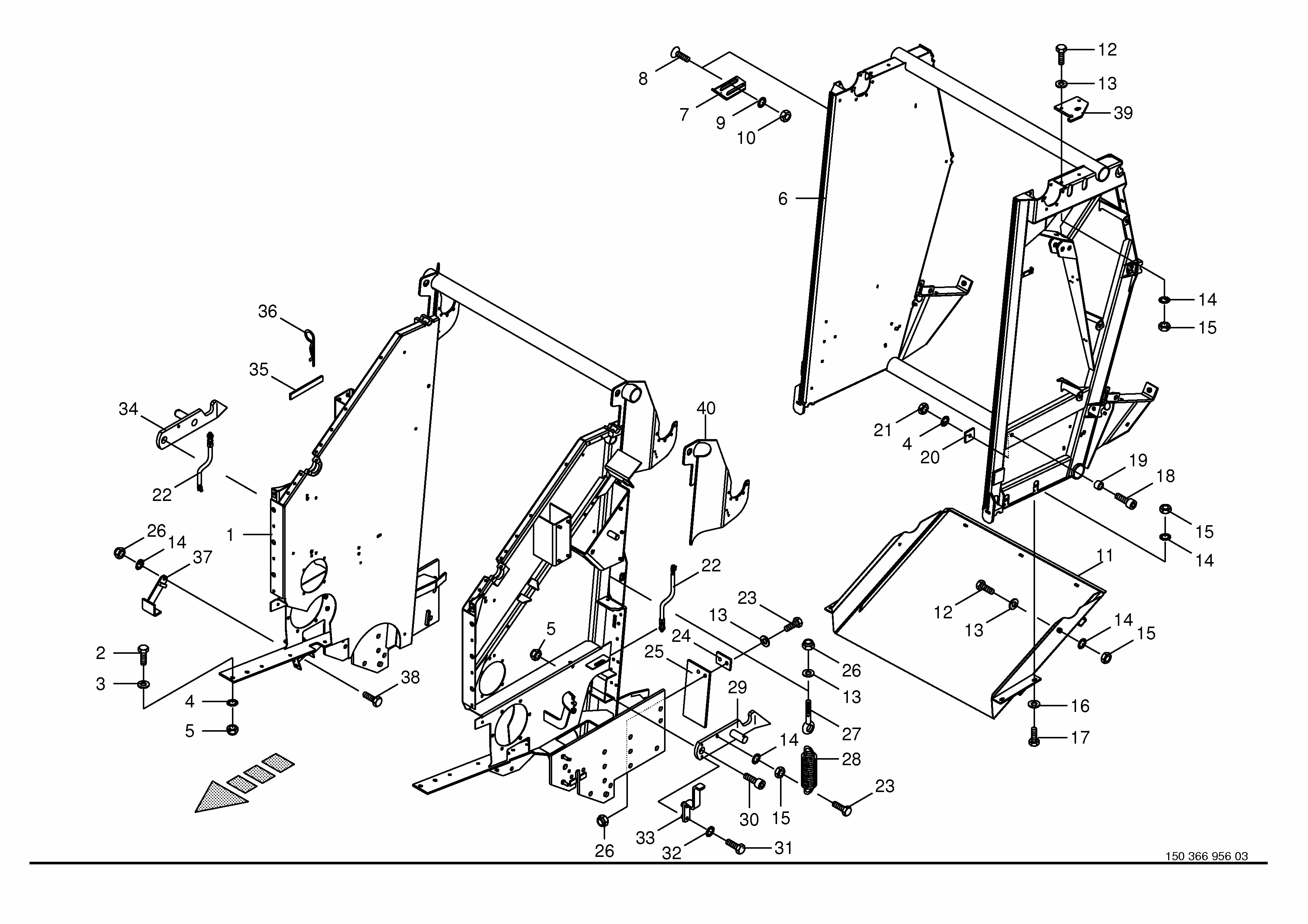 ditch witch 1030 parts diagram